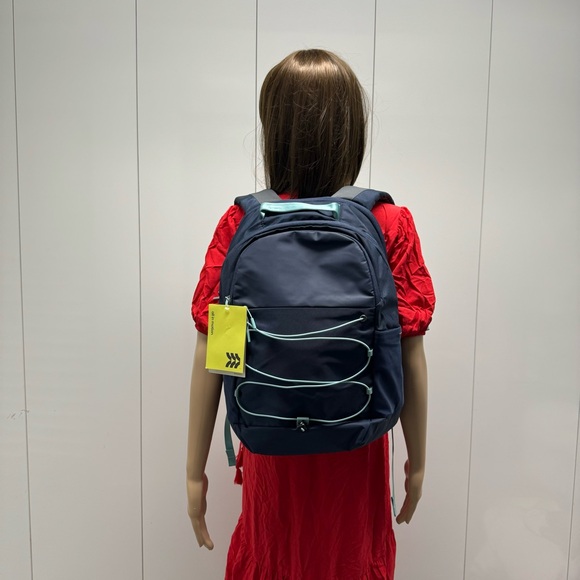 🎒PRICE FIRM SPORTY BLUE UNISEX BACKPACK - Picture 2 of 12
